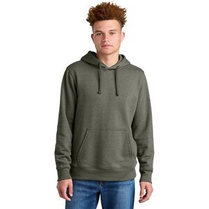 The North Face Men's New Taupe Green Heather Sleeve Logo Pullover Hoodie XL